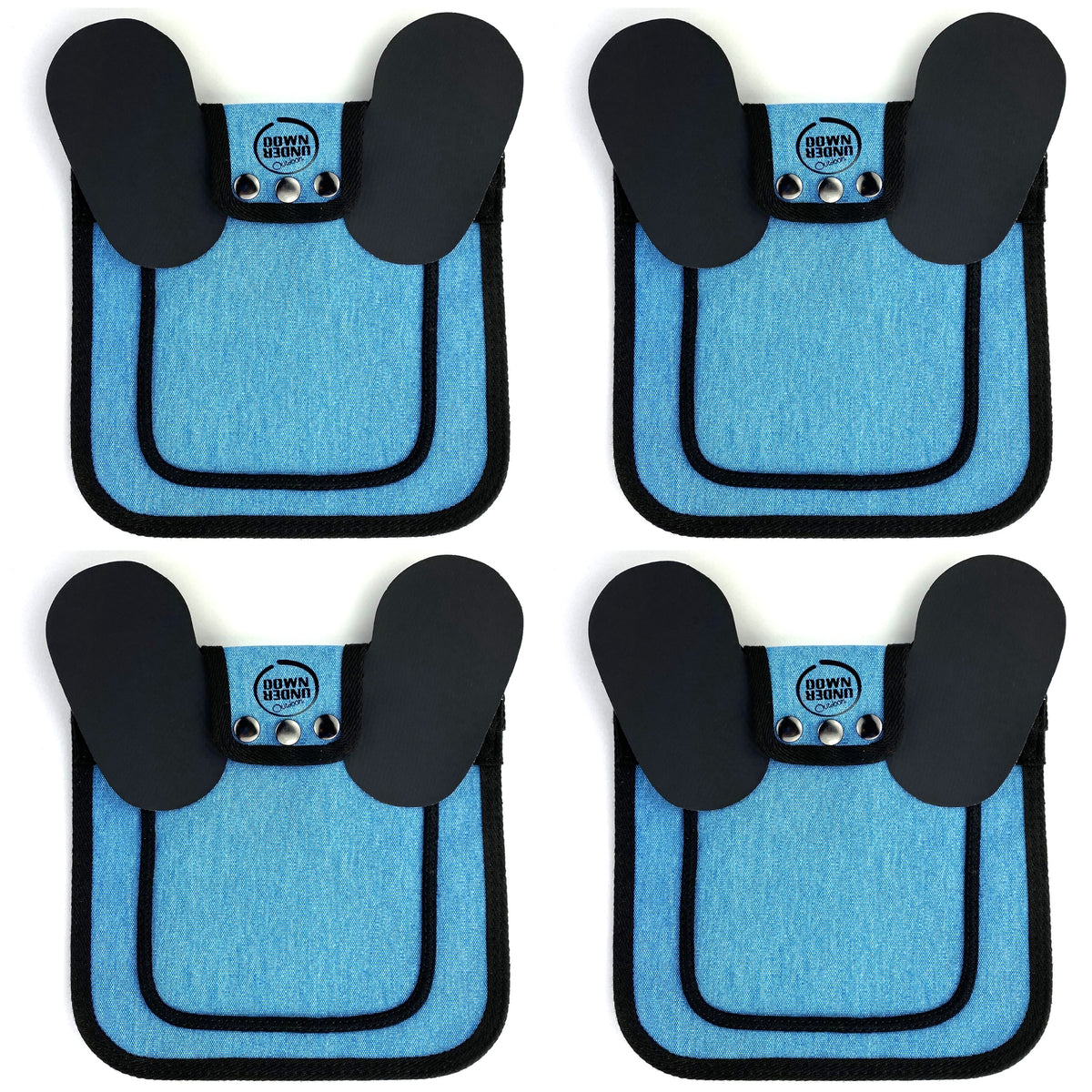 4-Pack Medium-Large Chicken Saddles