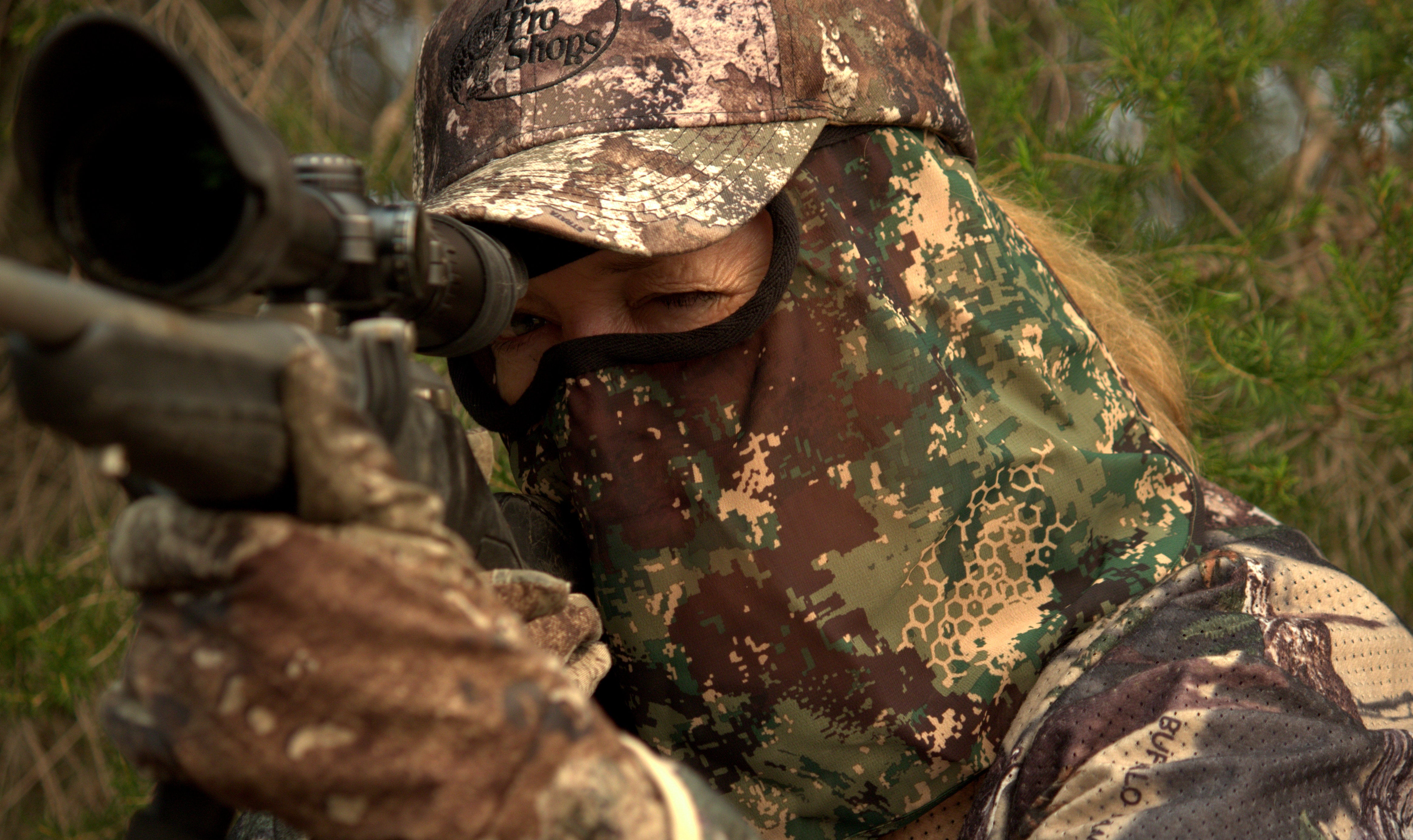 Premium Camouflage Hunting Face Mask (Mesh)