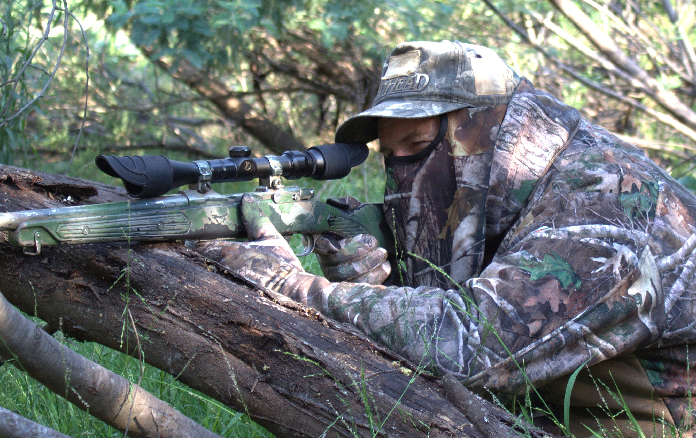 Premium Camouflage Hunting Face Mask (Mesh)