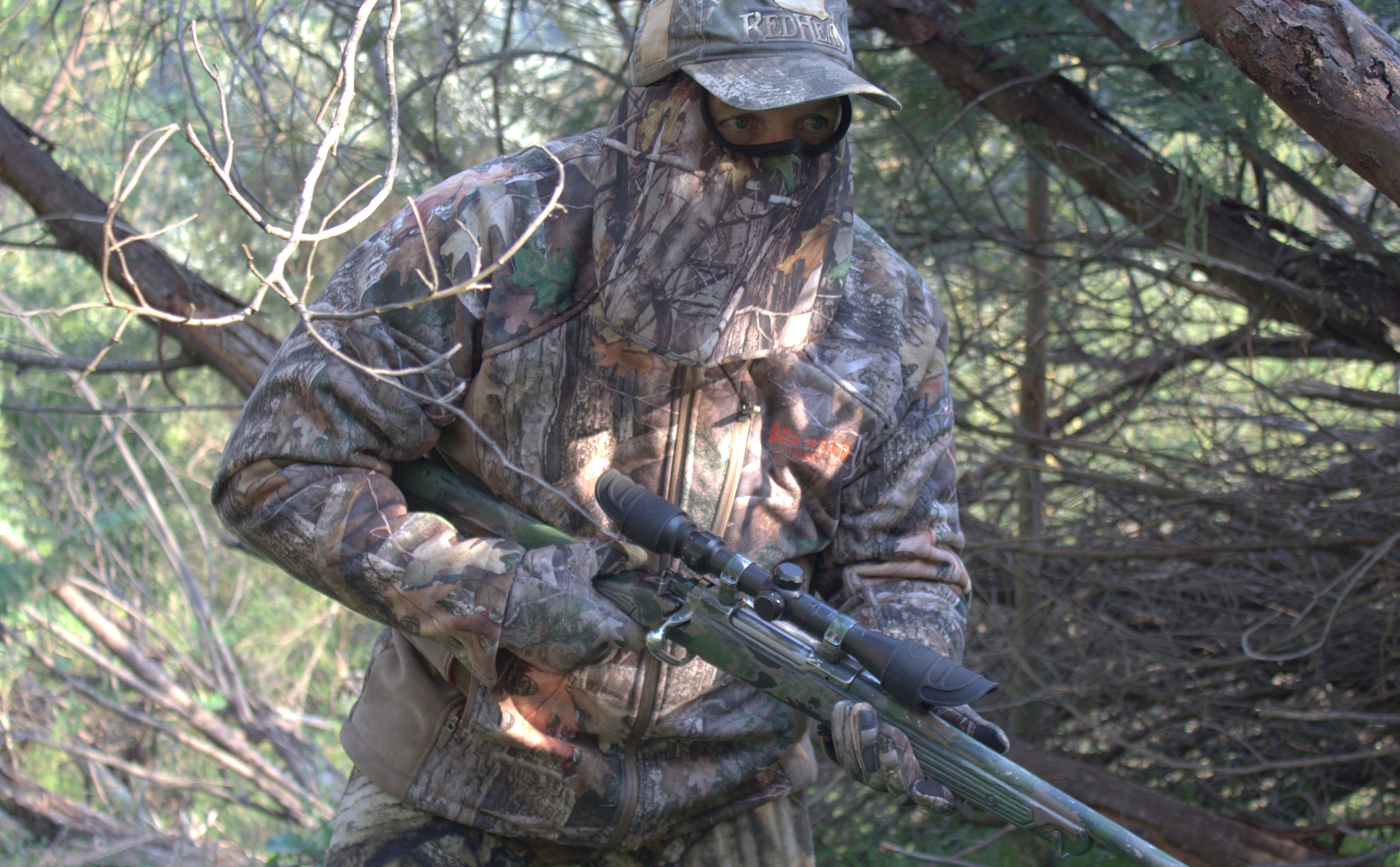 Premium Camouflage Hunting Face Mask (Mesh)